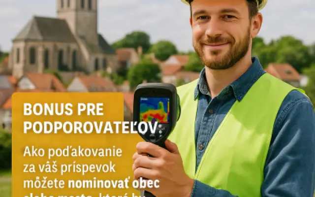 🏡 Nominuj svoju obec, svoje mesto
