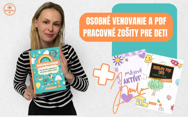 Kniha Nápadkovník s osobným venovaním