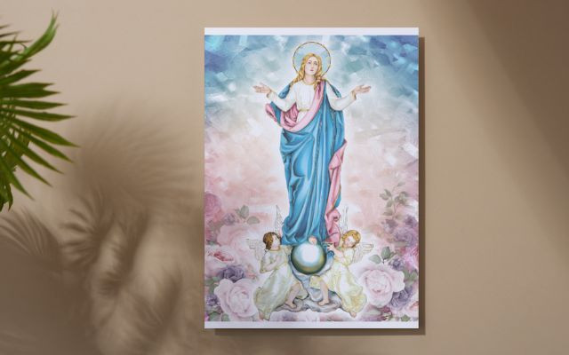 Obraz Nanebovzatej Panny Márie