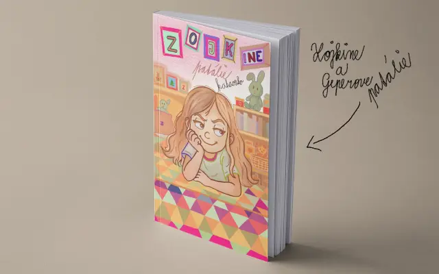 Detská knižka „Zojkine a Geperove patálie” s venovaním a podpisom