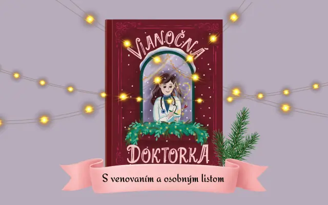 💌 Kniha Vianočná doktorka s osobným listom od doktorky Lujzy v darčekovom balení