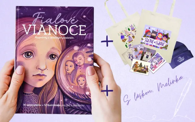 Kniha s Melinkiným podpisom + set všetkých darčekov