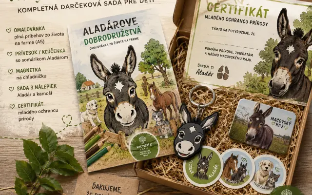 Veľký Aladárov balíček – Kompletná darčeková sada pre deti