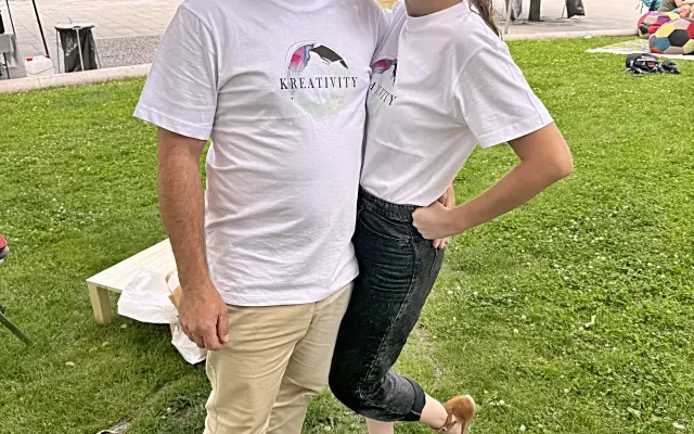 Tričko s logom festivalu Kreativity