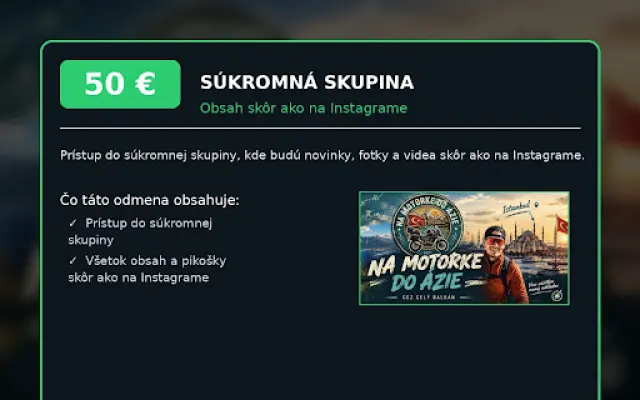 🔒 SÚKROMNÁ SKUPINA