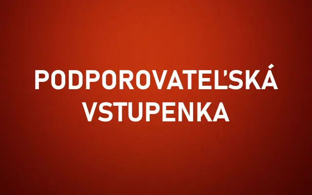 Podporovateľská vstupenka