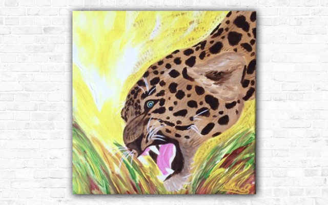 Originál maľba "Cheetah"