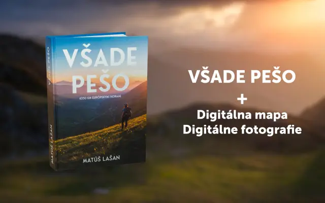 Kniha + digitálna mapa + digitálne fotografie