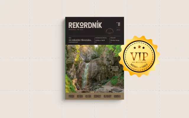 🏅 V.I.P. ODMENA - Magazín Rekordník - LIMITOVANÉ!!!