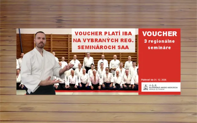 3 tatami pre SAA a 3 regionálne semináre SAA zdarma pre vás.