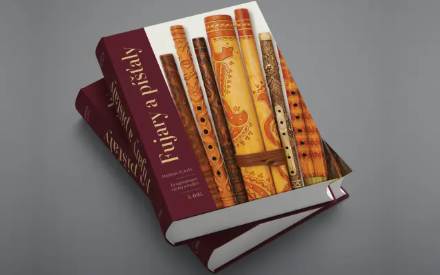 Kniha Fujary a píšťaly, III. diel – s osobným venovaním autora