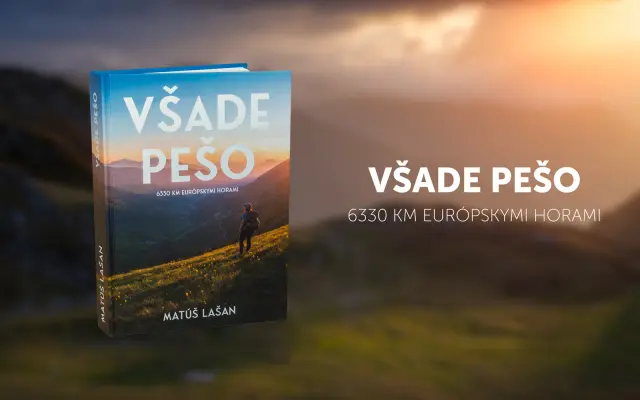 Kniha Všade pešo
