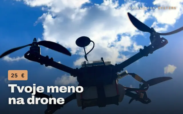 Tvoje meno na drone · 25 €