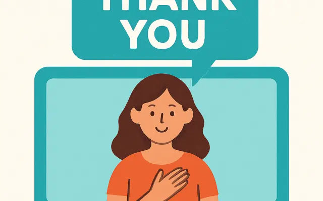 Exkluzívna podpora: osobné poďakovanie formou vide