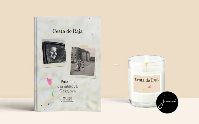 Kniha Cesta do Raja + sviečka od @jemno.sk