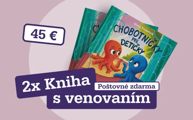 2x kniha s venovaním + poštovné