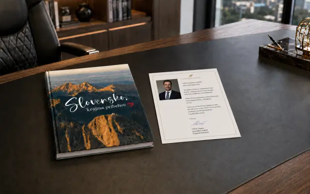 Firemné balíky s elegantným personalizovaným vloženým listom