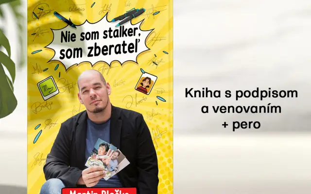 Kniha s podpisom + pero