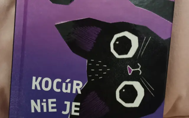 1x Knižka: Kocúr nie je sliepka