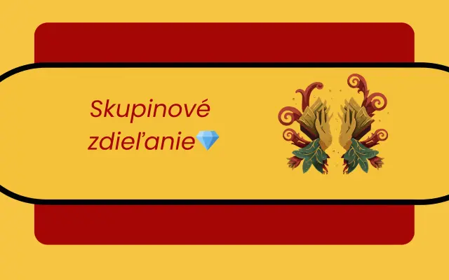Skupinové zdieľanie🤝