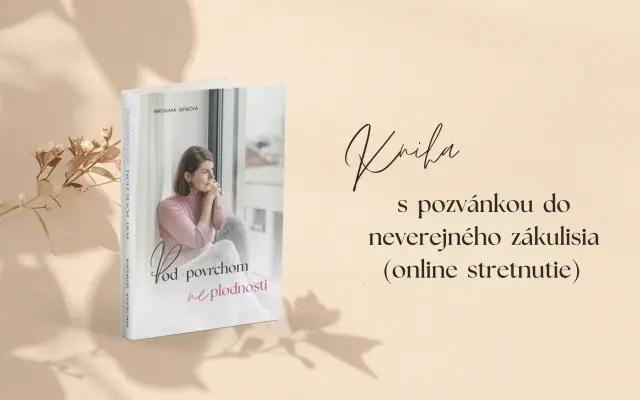 KNIHA s pozvánkou do zákulisia zrodenia knihy