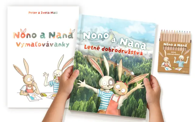 Farebný set Nona a Nany