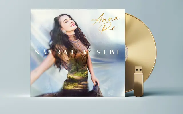 CD + USB s venovaním a podpisom