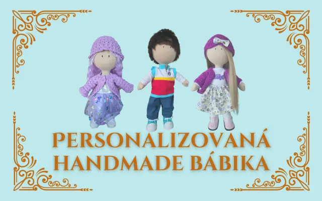 Personalizovaná handmade bábika