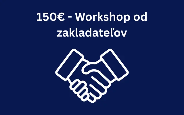 Workshop - 60 min. od zakladateľov na ľubovoľnú tému z oblastí tém MCS.
