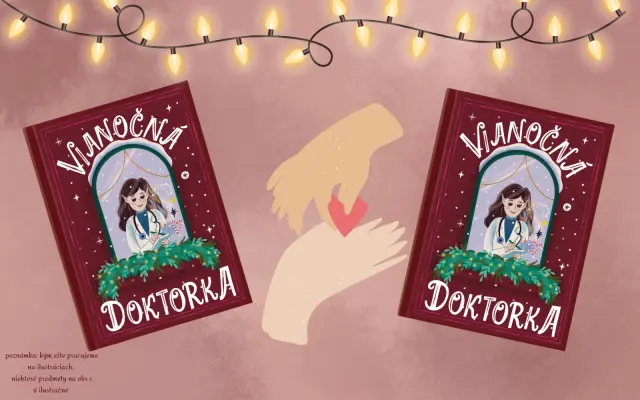 💝 Vianočný darca - 2 knihy Vianočná doktorka. Jedna pre vás, druhá do detského domova.