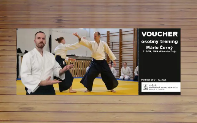 3 tatami pre SAA a osobný tréning - Mário Černý, 6. DAN, Aikikai Hombu Dojo pre vás.