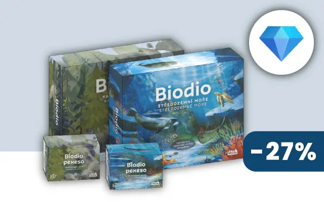 [💎VIP ZBERATEĽSKÝ BALÍK] Biodio: more + lesy + pexesá (dostupné do 2.9. do 12:00)