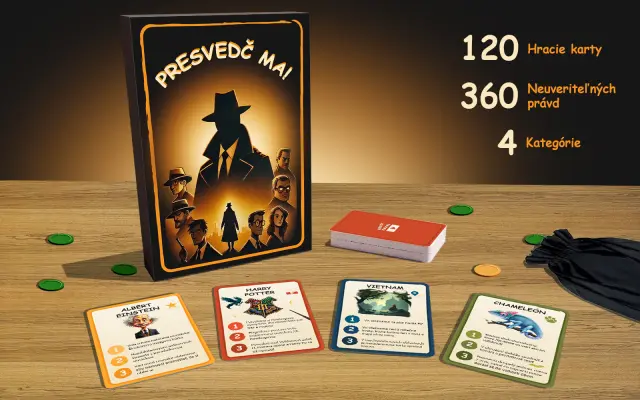1x hra Presvedč ma! + rozšírenie