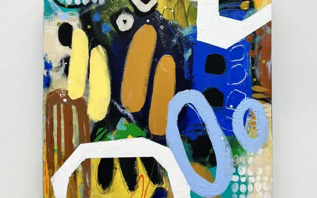 Obraz od výtvarníčky Ježek Art