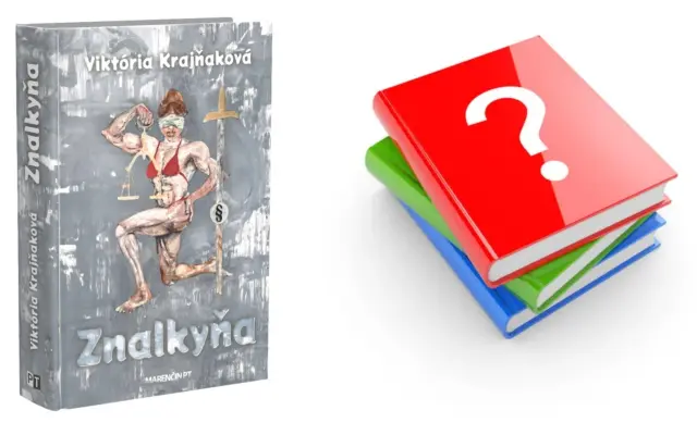 2x kniha Znalkyňa + 1x kniha z vydavateľstva Marenčin PT