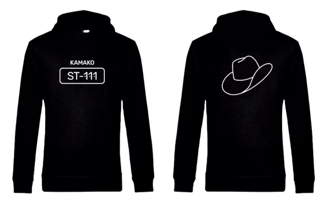 1x Mikina "ST111" -čierna