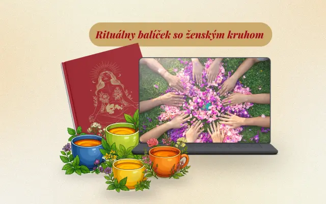 Cyklický diár + 4 čaje + online aktivácia Bohyne