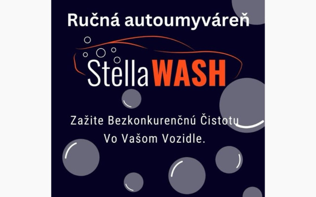 Stella WASH: Ručné umytie a tepovanie auta