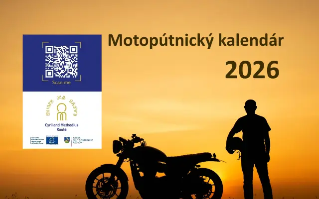 1 x motopútnický kalendár 2026