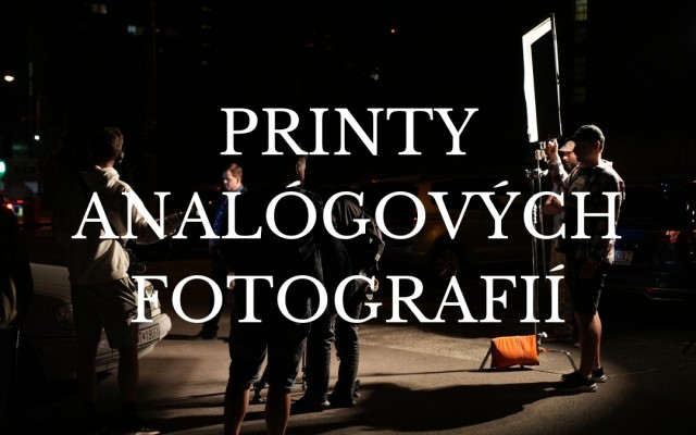 Printy analógových fotográfií nášho kameramana