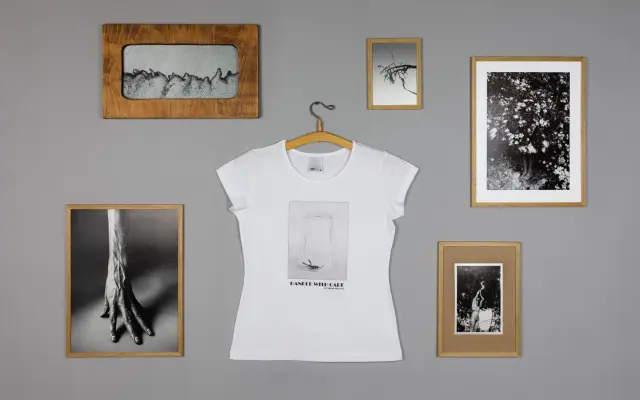 Dámske tričko "HANDLE WITH CARE" veľkosť M