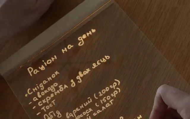 Set Akrylový plánovač + Brožúrka