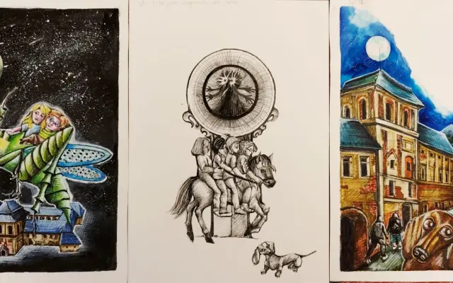 Print ilustrácie z knihy podľa výberu