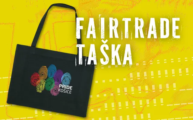 Fairtrade taška PRIDE Košice