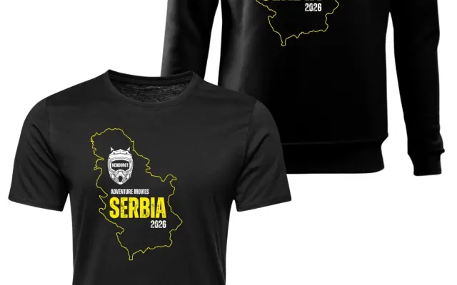 1x Darčekový set HENDUROT ADVENTURE MOVIES SERBIA 2026