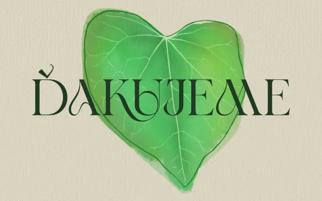 Ďakujeme za podporu