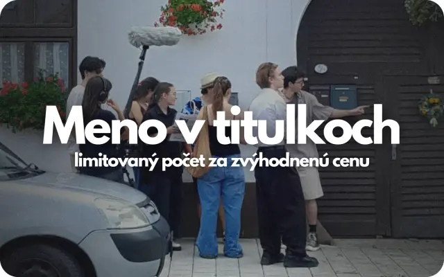 🎞️ Meno v titulkoch