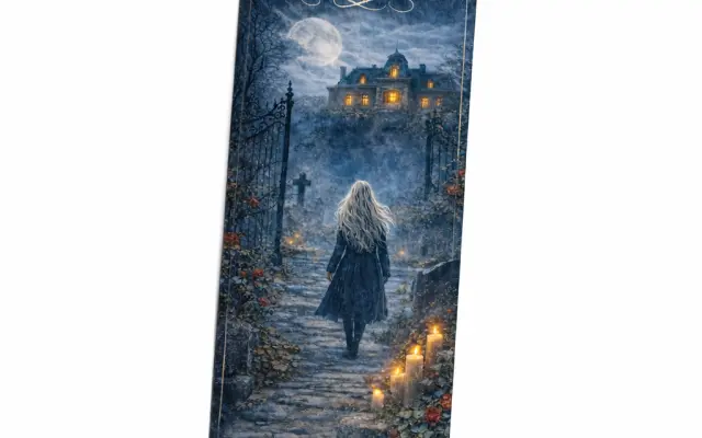 1x záložka s motívom knihy