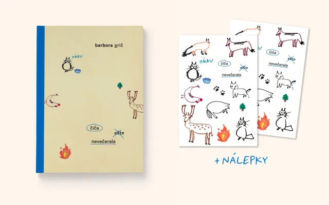 Kniha „Čiča ešte nevečerala“ + nálepky