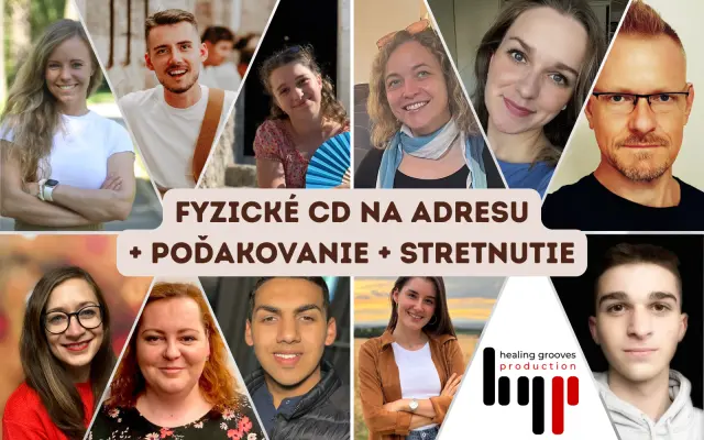 Fyzické CD na adresu + poďakovanie + stretnutie